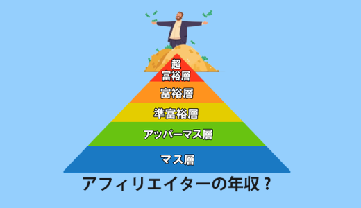 アフェリエイターの年収を5階級に仕分けてみた。あなたの目標年収は？